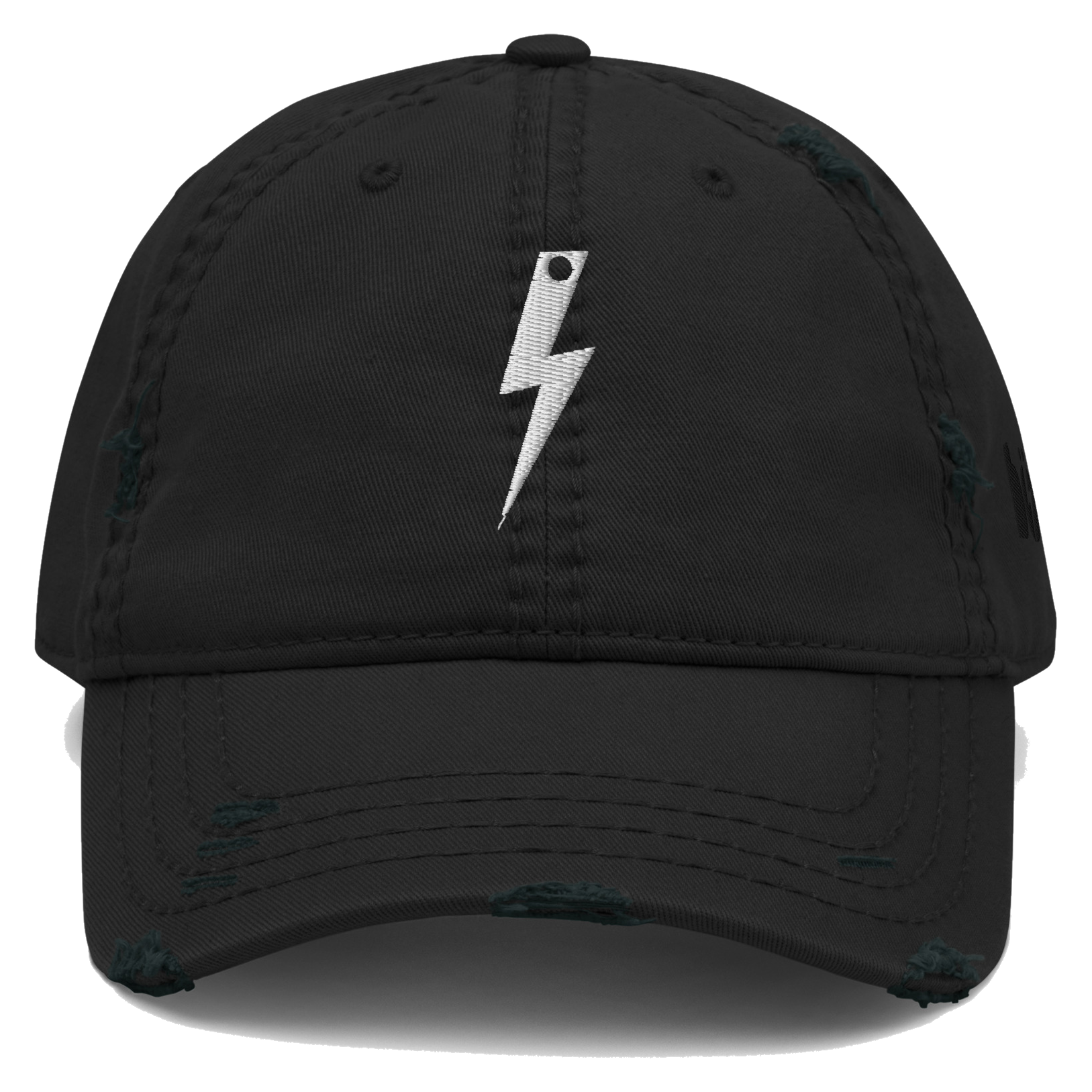 Black Bölt cap with lightning mark